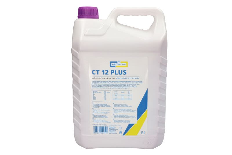 CART999 CT12 PLUS 5L Płyny i koncentraty do chłodnic CARTECHNIC LIQUIDS