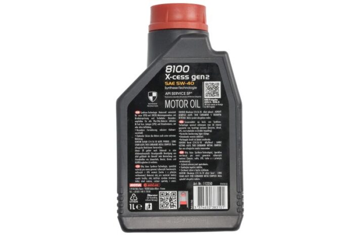 8100 x-cess gen2 5w40 1de oleje i smary motul - obrazek 2