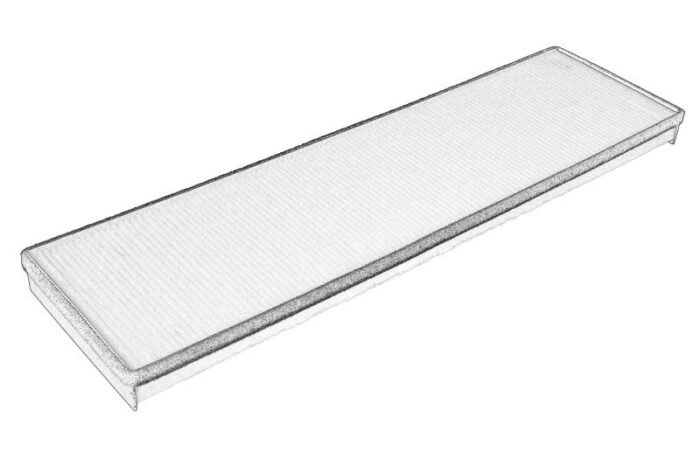 973 835 04 47 filtr kabiny oe db truck - obrazek 2