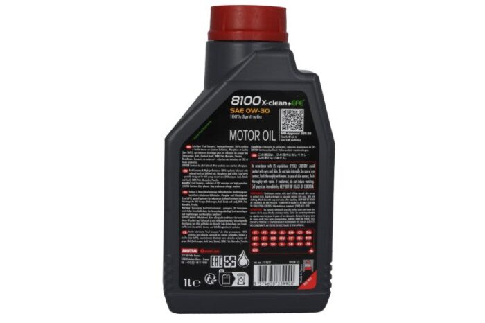 8100 xclean+ efe 0w30 1l oleje i smary motul - obrazek 2