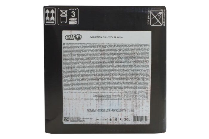 Evo 5w30 f. T. Llx 20lb oleje i smary elf xxl - obrazek 2