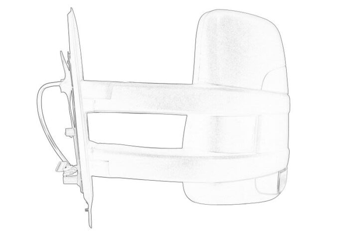 5802032046 lusterko zewnętrzne oe iveco - obrazek 2