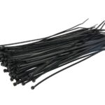CT 200X2,5 BLACK Opaski zaciskowe - plastik NORMA