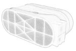 0.900.0272.0 Filtr powietrza OE SDF - obrazek 2