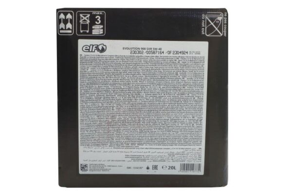 Evo 5w40 900 sxr 20lb oleje i smary elf xxl - obrazek 2