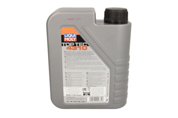 Lim2361 0w30 1l oleje i smary liqui moly - obrazek 2