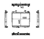 NRF 53860 Chłodnica silnika NRF - obrazek 3