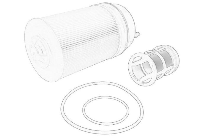 000 090 36 52 filtr paliwa oe db truck - obrazek 2