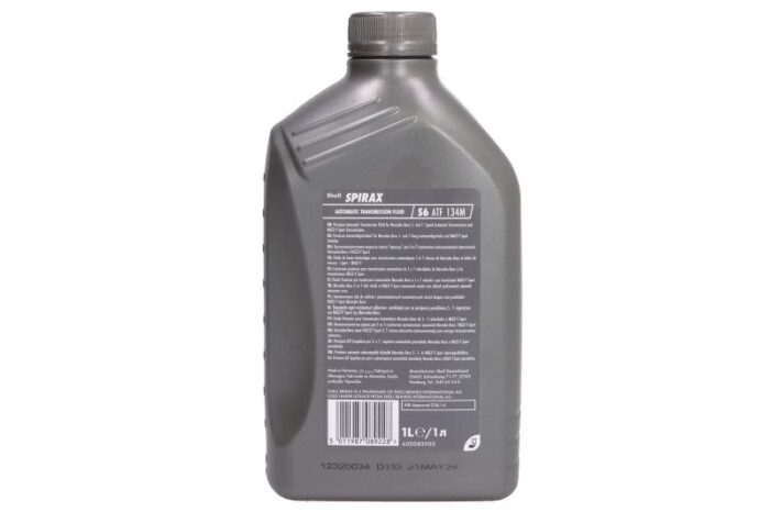 Spirax s6 atf 134m 1l oleje i smary shell - obrazek 2