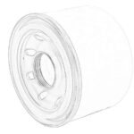 4303303M1-MF Filtr hydrauliki skrzyni biegów OE AGCO