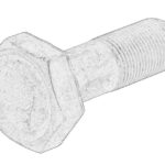 98419203 Śruba mocowania koła wału korbowego OE IVECO
