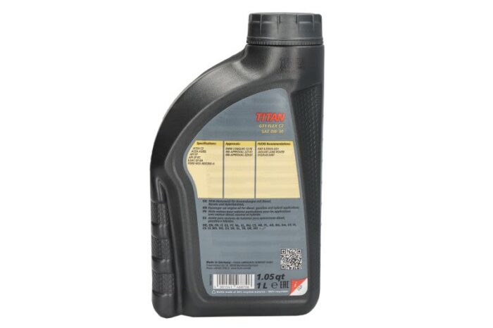 Titan gt1 f. C2 0w30 1l oleje i smary fuchs oil - obrazek 2