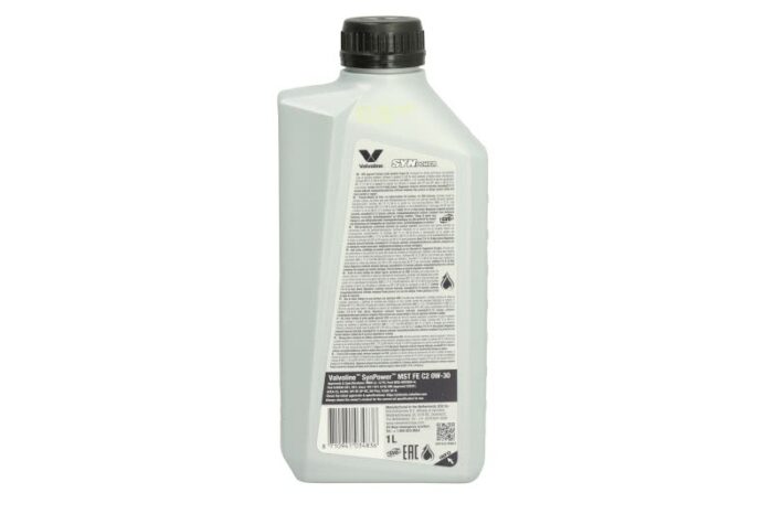 Synpower mstfe c2 0w30 1l oleje i smary valvoline - obrazek 2