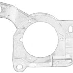 5801693428 Ramka lampy przeciwmgielnej przód OE IVECO