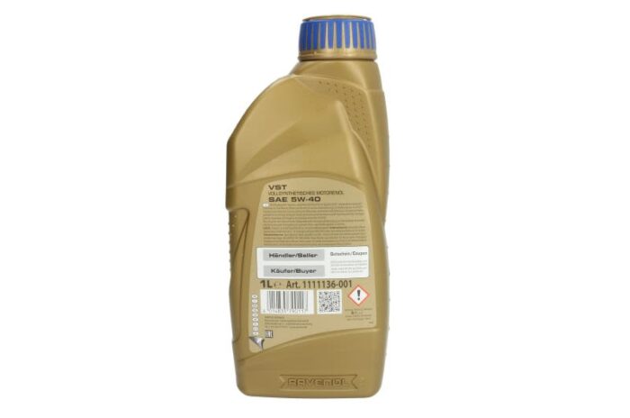 Rav turbo vst 5w40 1l oleje i smary ravenol - obrazek 2