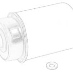 RE520842-JD Filtr paliwa OE JOHN DEERE