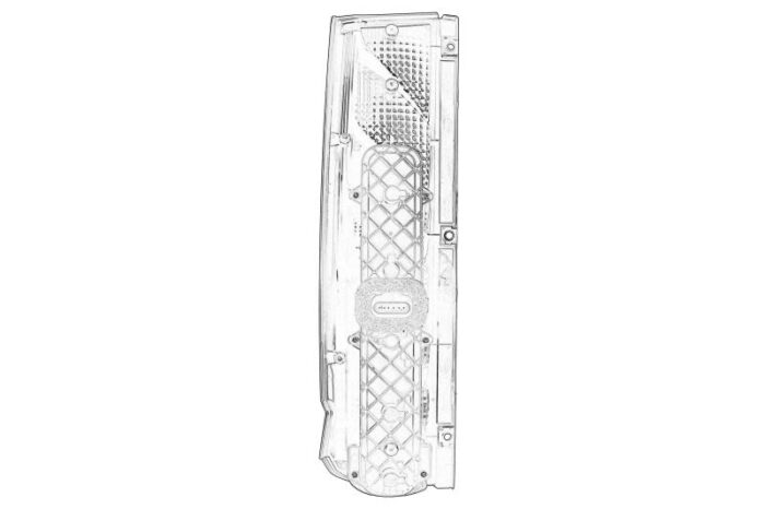 5801523221 lampa tył oe iveco - obrazek 2