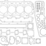 729902-92600 Kompletny zestaw uszczelek silnika (całość) OE YANMAR
