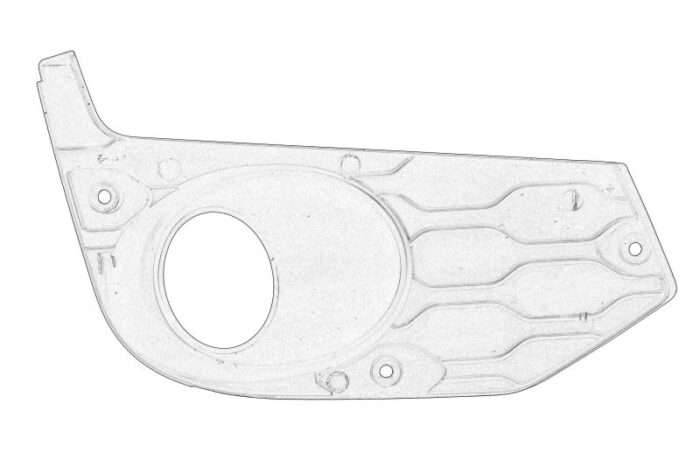 5801529859 elementy zderzaka oe iveco - obrazek 2