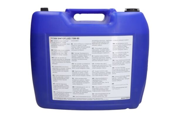 Titan sintofl. 75w80 20l oleje i smary fuchs xxl - obrazek 2