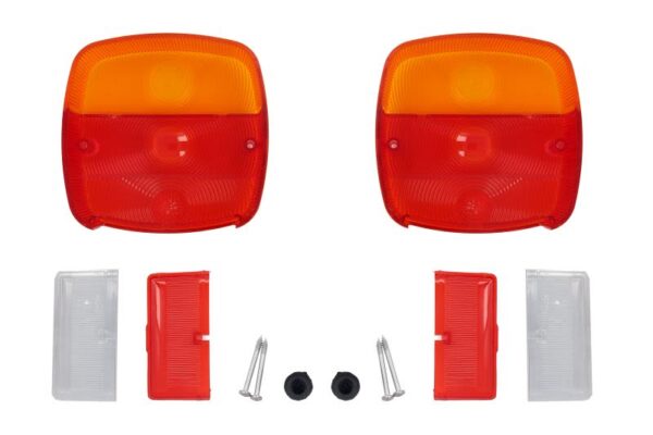 9el146 491-001 set 2 klosz lampy tył hella - obrazek 2