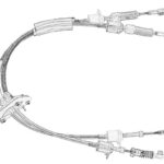 504189881 Cięgno drążka zmiany biegów OE IVECO