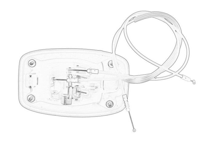 5801577667 klamka drzwi oe iveco - obrazek 2