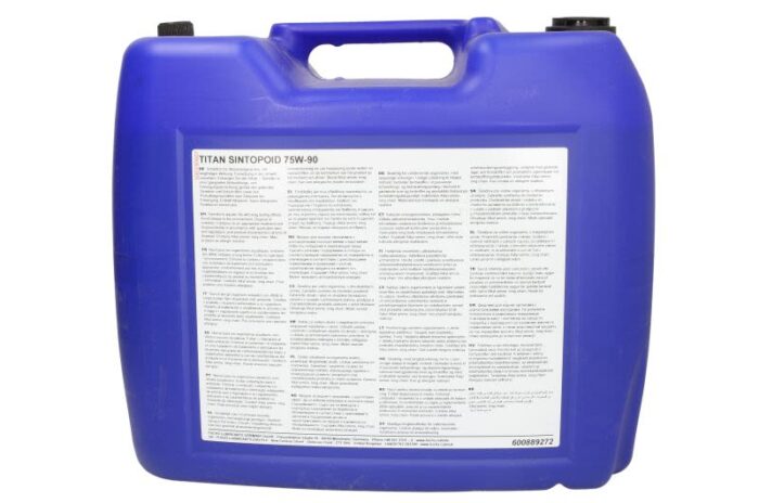 Titan sintop. 75w90 20l oleje i smary fuchs xxl - obrazek 2