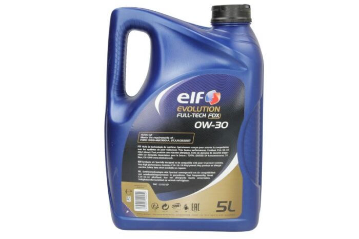 Evo 0w30 f. T. Fdx 5l oleje i smary elf - obrazek 2