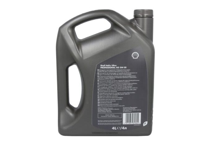 Helix p. U. Ag 5w30 4l oleje i smary shell - obrazek 2