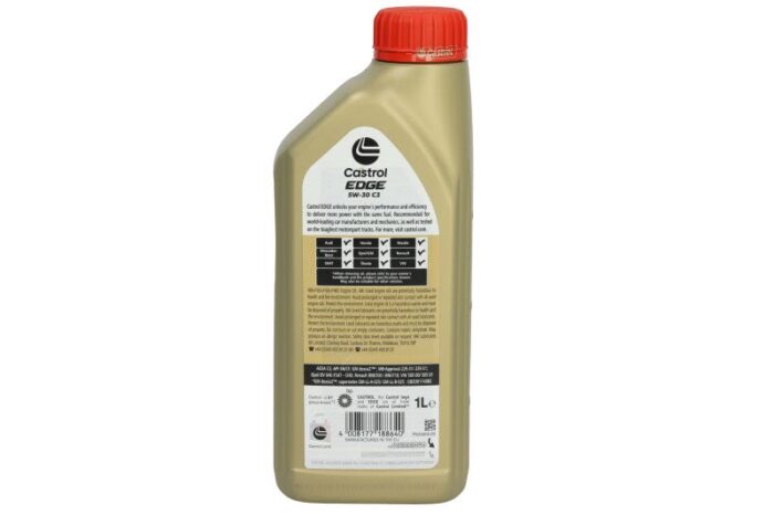 Edge 5w30 c3 1l oleje i smary castrol - obrazek 2