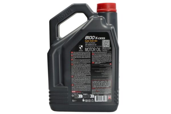 8100 x-cess 5w30 5l oleje i smary motul - obrazek 2