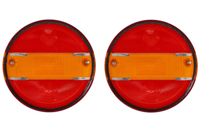 9el113 324-001 set 2 klosz lampy tył hella - obrazek 2
