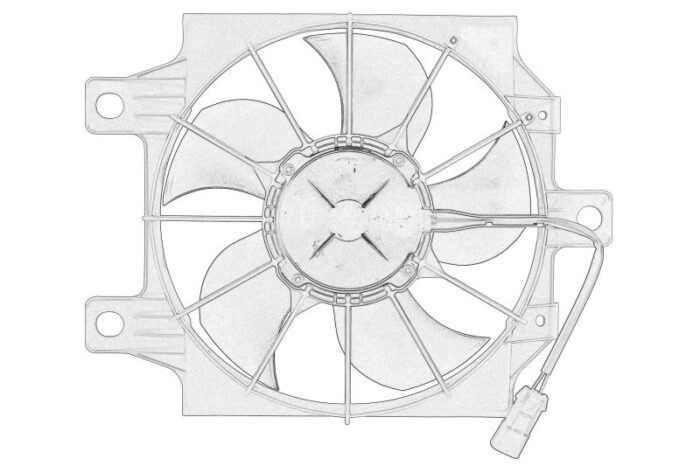 5801876363 wentylator chłodnicy oe iveco - obrazek 2