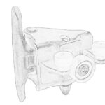 5801522344 Prowadnica drzwi OE IVECO