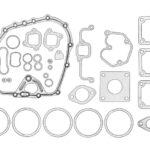 114120-92600 Kompletny zestaw uszczelek silnika (całość) OE YANMAR
