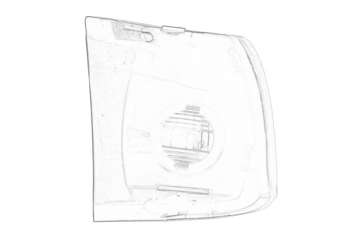 500043489 elementy lampy kierunkowskazu oe iveco - obrazek 2
