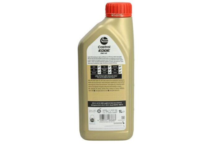 Edge 0w40 1l oleje i smary castrol - obrazek 2