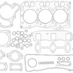 719266-92600 Kompletny zestaw uszczelek silnika (całość) OE YANMAR