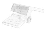 973 720 07 37 Zawias drzwi OE DB TRUCK - obrazek 2