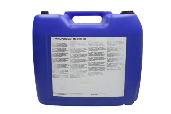 Titan supg. Mc 80w140 20l oleje i smary fuchs xxl - obrazek 2