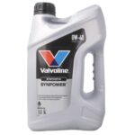 SYNPOWER 0W40 5L Oleje i smary VALVOLINE
