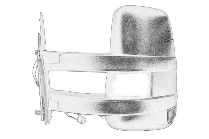 5802032045 lusterko zewnętrzne oe iveco - obrazek 2