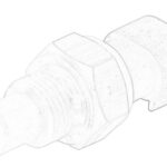 504308844 Czujnik temperatury płynu chłodzącego OE IVECO