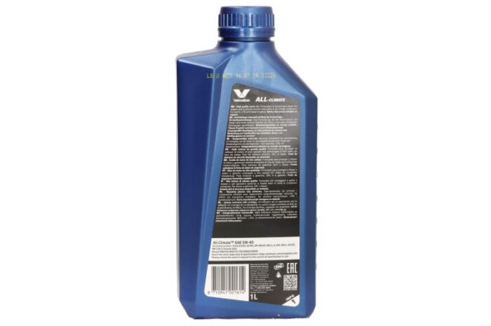 All climate 5w40 1l oleje i smary valvoline - obrazek 2
