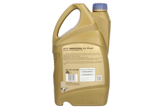 Rav atf mercon lv 4l oleje i smary ravenol - obrazek 2