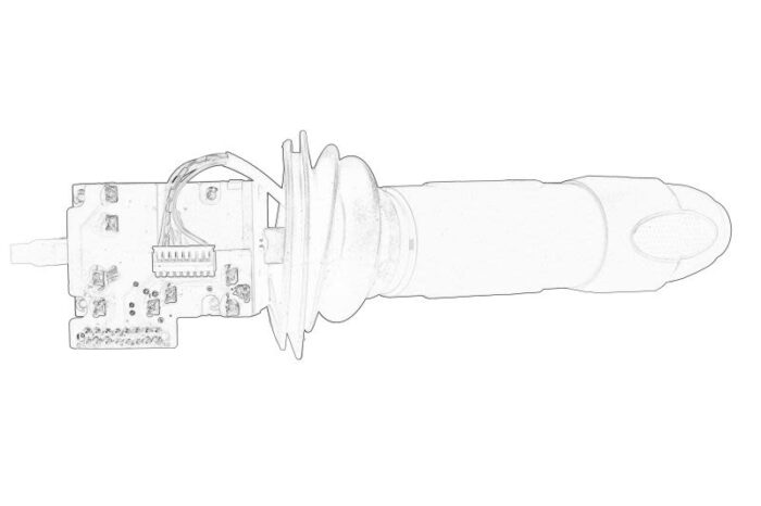 5801781392 przełącznik zespolony pod kierownicą oe iveco - obrazek 2
