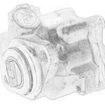 504243548 Pompa hydrauliczna przekładni kierowniczej OE IVECO