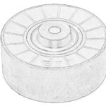 7700053185-CL Rolka napinająca paska rozrządu OE CLAAS