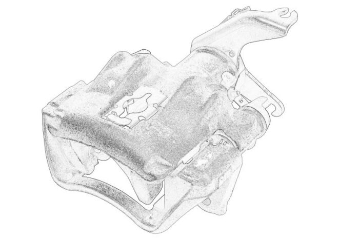 42559617 zacisk hamulca tarczowego oe iveco - obrazek 2